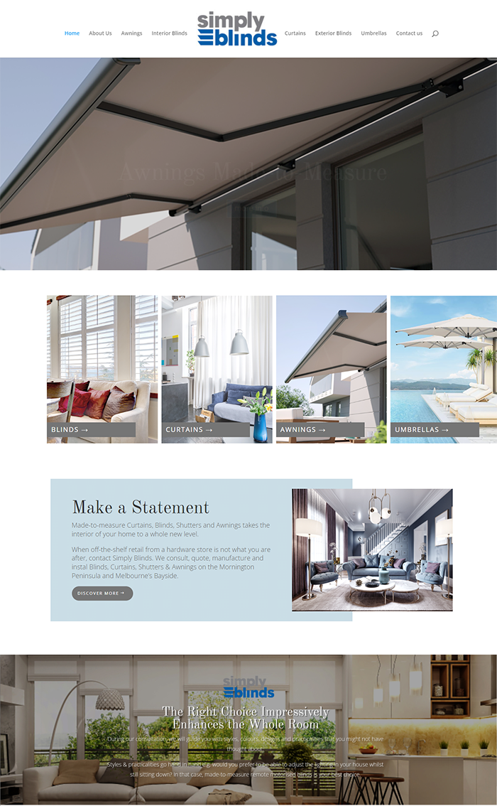 blinds-company-website-examples